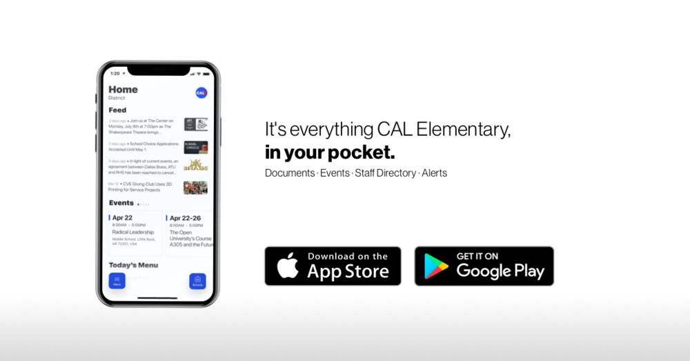 It's everything CAL Elementary, in your pocket!